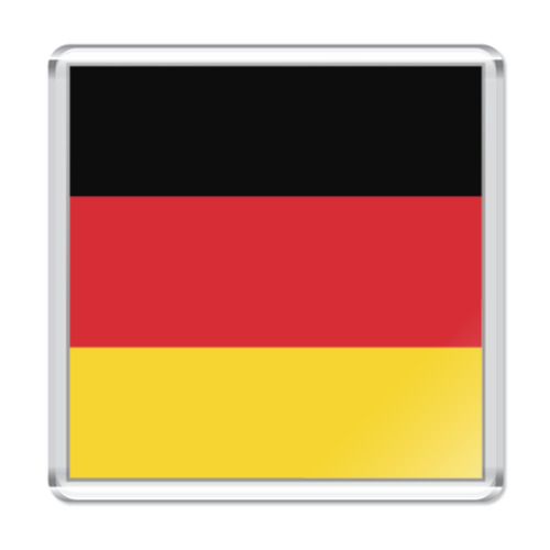 Магнит с принтом Deutschland