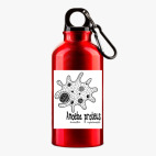 Металлическая бутылка 400 мл UV-DTF