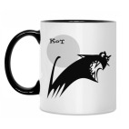 Кружка двухцветная