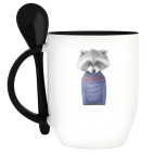 Кружка с ложкой