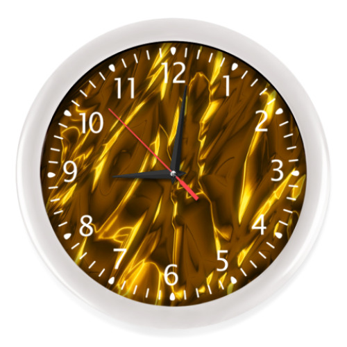 Настенные часы с принтом Текстура