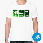 Мужская спортивная футболка