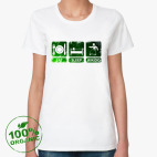 Женская футболка органик