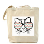 Кот в очках