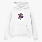 Толстовка худи оверсайз