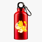 Металлическая бутылка 400 мл UV-DTF