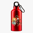 Металлическая бутылка 400 мл UV-DTF