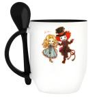 Кружка с ложкой