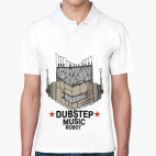 Поло мужcкая (печать) Dubstep