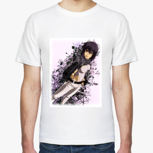 Футболка с принтом  футболка GitS