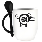 Кружка с ложкой