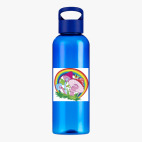 Прозрачная спортивная бутылка