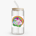 Банка с бамбуковой крышкой