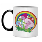 Кружка двухцветная