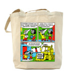 Холщовая сумка шоппер Тин Тин