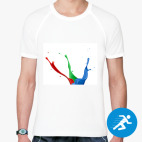 Мужская спортивная футболка