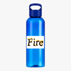 Прозрачная спортивная бутылка