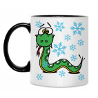 Кружка двухцветная