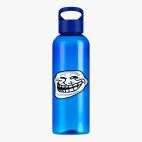 Прозрачная спортивная бутылка