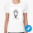 Женская спортивная футболка