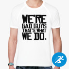 Мужская спортивная футболка