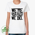 Женская футболка органик