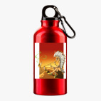 Металлическая бутылка 400 мл UV-DTF