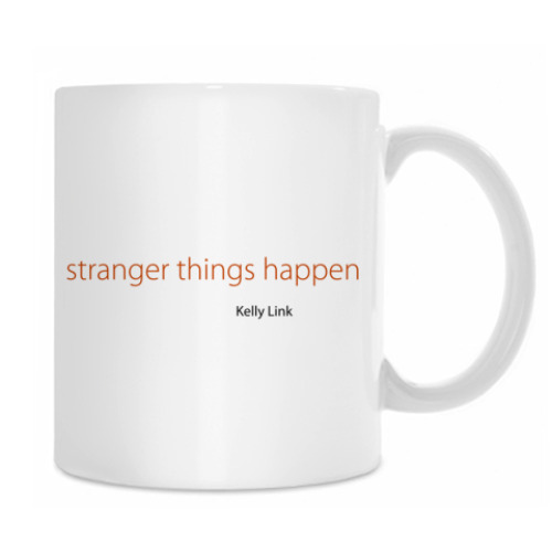 Кружка с принтом Линк - странно