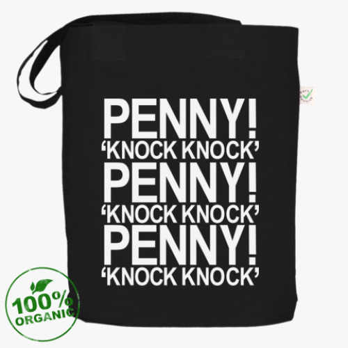 Сумка шоппер с принтом 'Penny!'