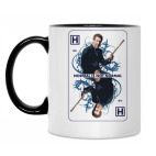 Кружка двухцветная