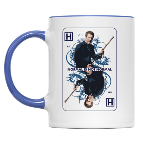 Кружка с принтом House Ace1