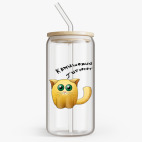 Банка с бамбуковой крышкой