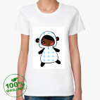 Женская футболка органик