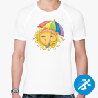 Мужская спортивная футболка