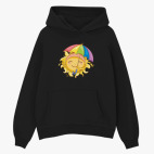 Толстовка худи оверсайз