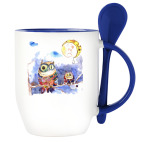 Кружка с ложкой Сказка