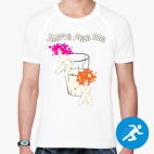 Мужская спортивная футболка