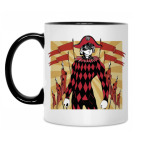 Кружка двухцветная