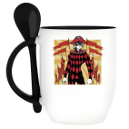 Кружка с ложкой