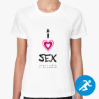 Женская спортивная футболка