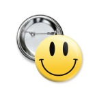 Значок 37 мм Smile