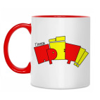 Двухцветная кружка Прёт!!