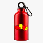 Металлическая бутылка 400 мл UV-DTF