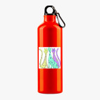 Металлическая бутылка 700 мл UV-DTF