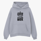 Толстовка худи оверсайз