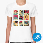 Женская спортивная футболка