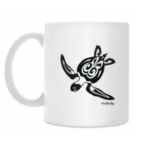 Кружка с принтом Морская черепаха