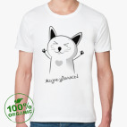 Мужская футболка органик