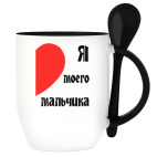 Кружка с ложкой