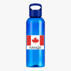 Прозрачная спортивная бутылка